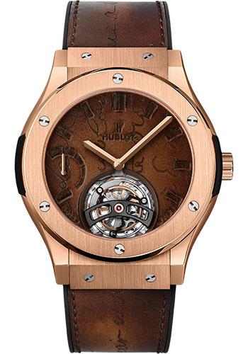 Hublot Classic Fusion Skeleton Tourbillon King Gold Limited Edition of 99 Watch-505.OX.0180.LR