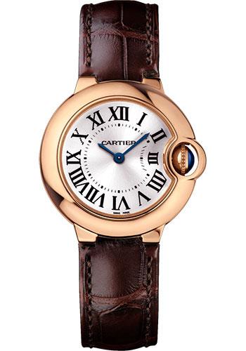 Cartier Tank Louis Cartier Watch - 33.7 mm x 25.5 mm Rose Gold Case - Silvery Blue Dial - Navy Blue Alligator Strap - WGTA0058